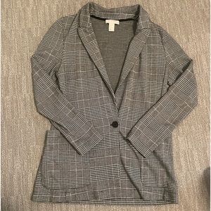 Plaid Blazer